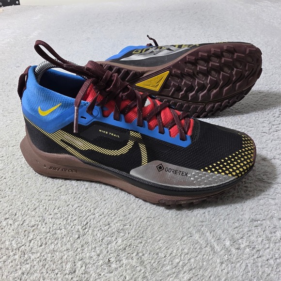 Nike Shoes - Nike Pegasus Trail 4 GORE-TEX Women 7.5 Black Blue Waterproof Running Shoes